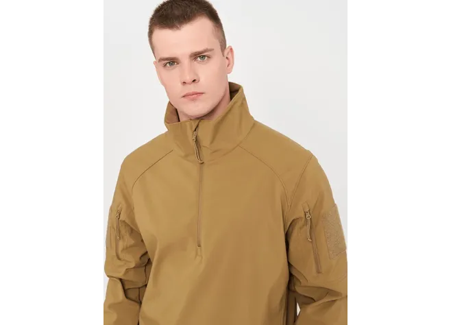 Кофта Condor-Clothing Patrol 1/4 Zip Soft Shell. Tan Фото 5